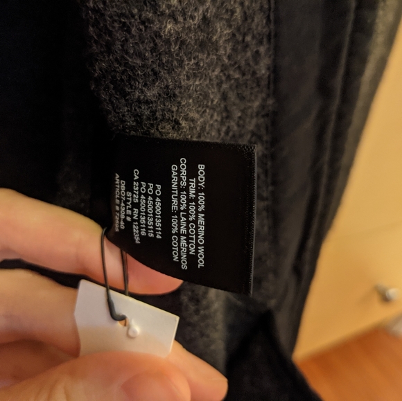 Elegant Charcoal🖤 ganna jackets for sale - Picture 3 of 4